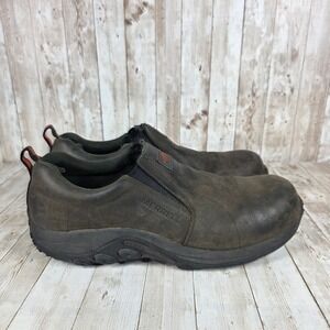Merrell‎ Mens Slip On Leather Work Casual Comfort Shoes Size 14